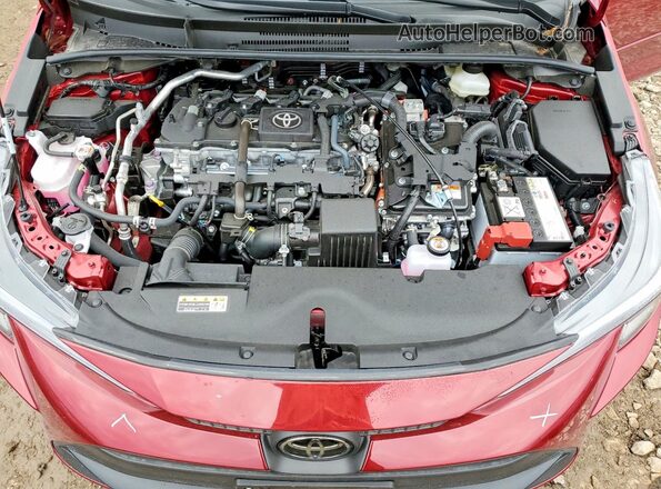 JTDBCMFE9T3138973 2026 TOYOTA COROLLA Красный Вид задних сидений
