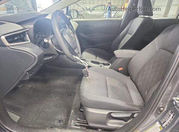 JTDBCMFEXP3011011 2023 TOYOTA COROLLA Charcoal წინა სალონის ხედი