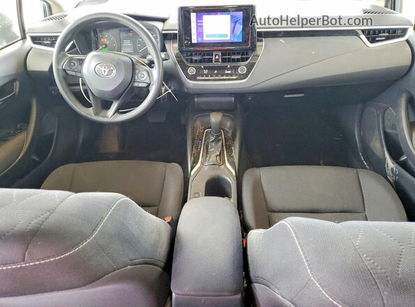 JTDBCMFEXP3014684 2023 TOYOTA COROLLA Blue Առջևի վահանակի տեսք