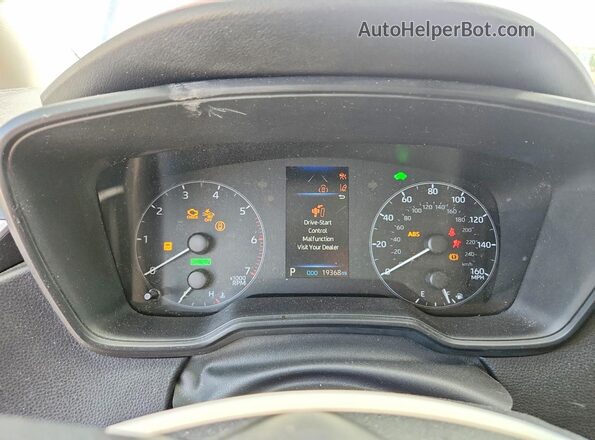 JTDBCMFEXP3022512 2023 TOYOTA COROLLA Синий Вид щитка приборов