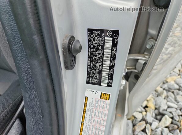 JTDBCMFEXPJ007567 2023 TOYOTA COROLLA Silver Widok komory silnika