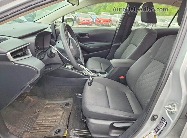 JTDBCMFEXPJ007567 2023 TOYOTA COROLLA Silver Widok wnętrza z przodu