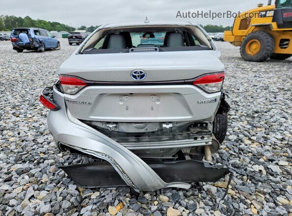 JTDBCMFEXPJ007567 2023 TOYOTA COROLLA Silver Widok z tyłu