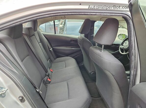 JTDBCMFEXPJ007567 2023 TOYOTA COROLLA Silver Widok tylnych siedzeń