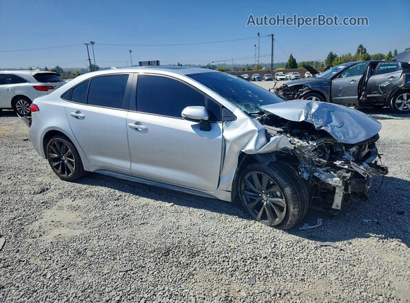 JTDBCMFEXPJ012400 2023 TOYOTA COROLLA Silver Передня права чверть