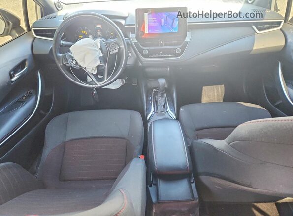 JTDBCMFEXPJ012400 2023 TOYOTA COROLLA Silver Вид панелі приладів