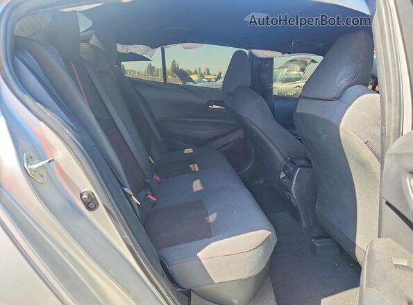 JTDBCMFEXPJ012400 2023 TOYOTA COROLLA Silver Вид задніх сидінь