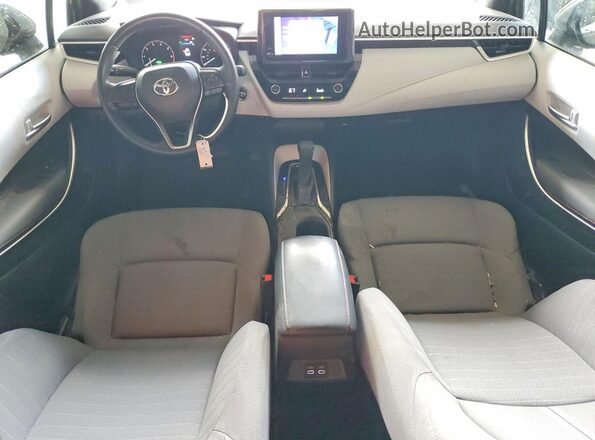 JTDBCMFEXR3066867 2024 TOYOTA COROLLA Gray Dashboard view