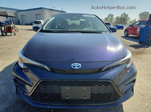 JTDBCMFEXRJ021245 2024 TOYOTA COROLLA Blue Vista frontal