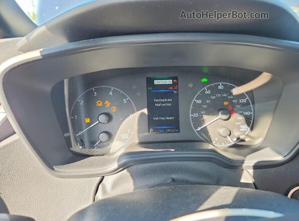 JTDBCMFEXRJ021245 2024 TOYOTA COROLLA Blue Vista del cuadro de instrumentos