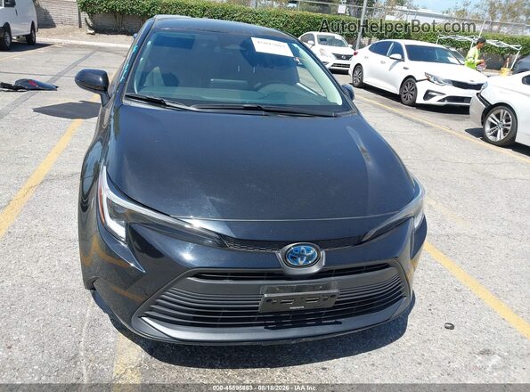JTDBCMFEXS3070326 2025 TOYOTA COROLLA Black Widok wnętrza z tyłu
