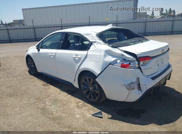 JTDBCMFEXT3145172 2026 TOYOTA COROLLA HYBRID White უკანა მარცხენა