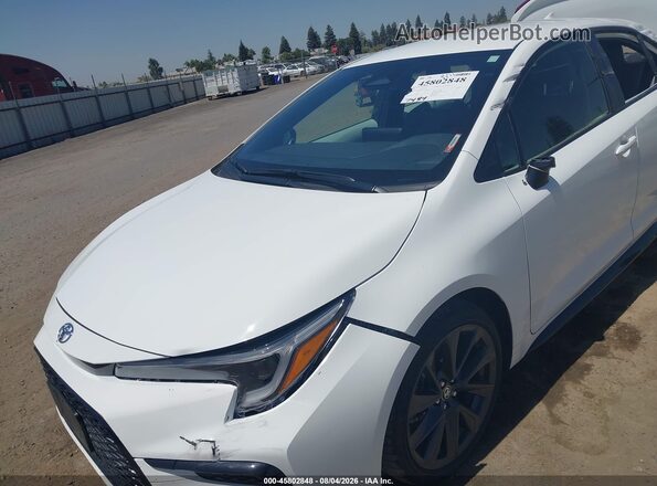 JTDBCMFEXT3145172 2026 TOYOTA COROLLA HYBRID White 