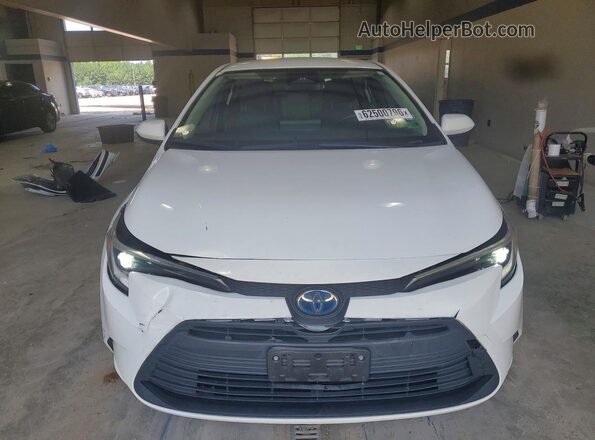 JTDBDMHE0P3000674 2023 TOYOTA COROLLA White წინა ხედი
