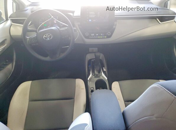 JTDBDMHE0P3000674 2023 TOYOTA COROLLA White წინა პანელის ხედი