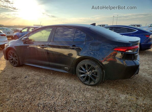 JTDBDMHE0RJ008319 2024 TOYOTA COROLLA Black Tył lewy