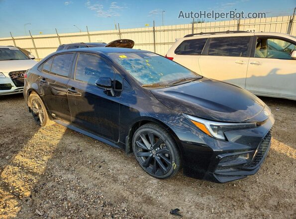 JTDBDMHE0RJ008319 2024 TOYOTA COROLLA Black Przód prawy
