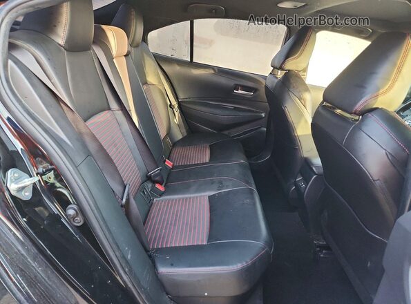 JTDBDMHE0RJ008319 2024 TOYOTA COROLLA Black Widok tylnych siedzeń