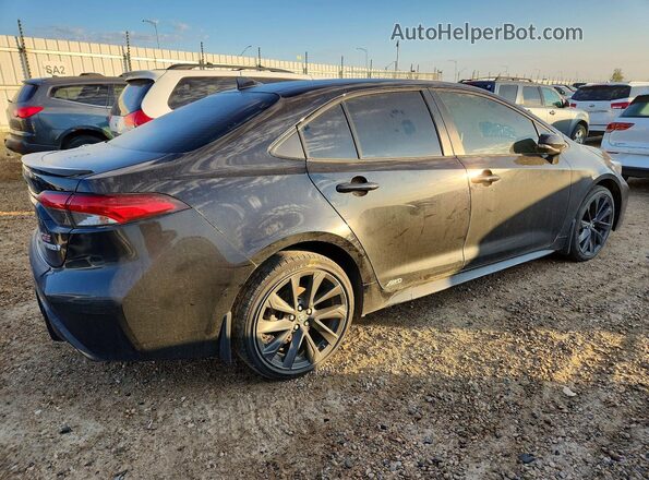 JTDBDMHE0RJ008319 2024 TOYOTA COROLLA Black Tył prawy