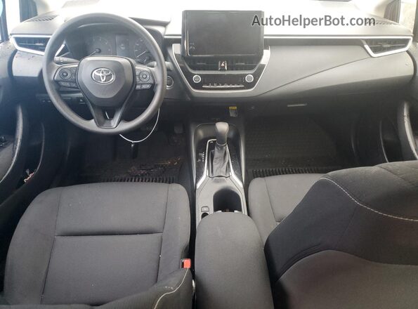 JTDBDMHE0S3017547 2025 TOYOTA COROLLA Black Vista del salpicadero