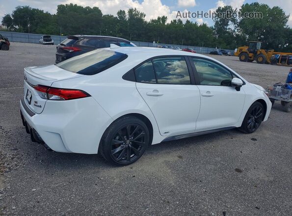 JTDBDMHE1PJ000517 2023 TOYOTA COROLLA White Задня права чверть
