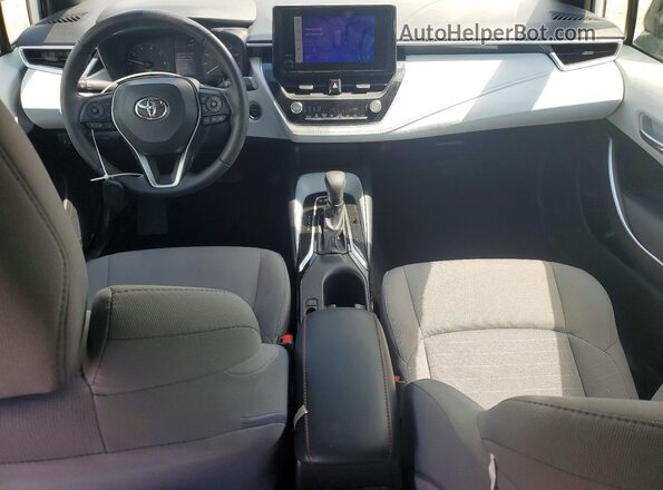 JTDBDMHE1PJ000517 2023 TOYOTA COROLLA White Вид панелі приладів