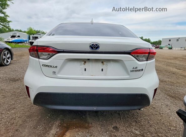 JTDBDMHE1R3010567 2024 TOYOTA COROLLA White Հետևի տեսք