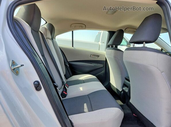 JTDBDMHE1R3014604 2024 TOYOTA COROLLA White Vista de los asientos traseros