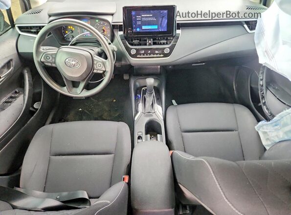 JTDBDMHE1RJ005011 2024 TOYOTA COROLLA Blue Dashboard view