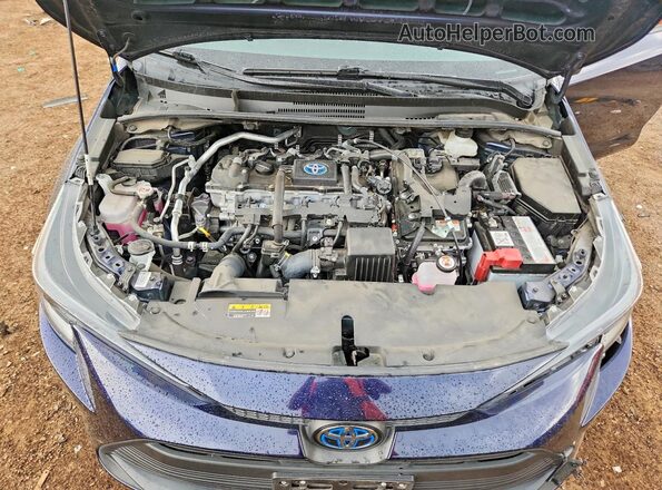 JTDBDMHE1RJ005011 2024 TOYOTA COROLLA Blue Rear interior view