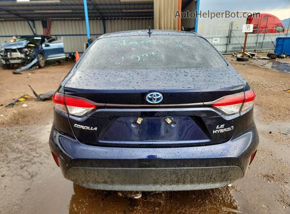 JTDBDMHE1RJ005011 2024 TOYOTA COROLLA Blue Rear view