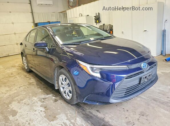 JTDBDMHE2PJ002860 2023 TOYOTA COROLLA Blue Przód prawy