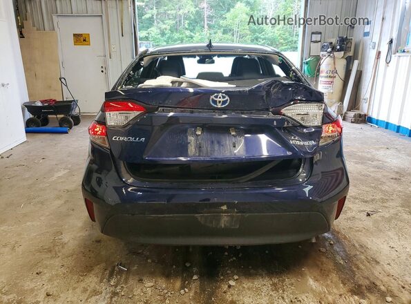 JTDBDMHE2PJ002860 2023 TOYOTA COROLLA Blue Widok z tyłu