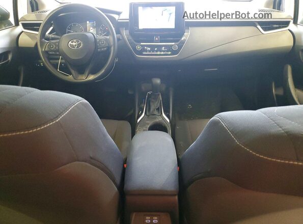 JTDBDMHE2PJ002860 2023 TOYOTA COROLLA Blue Widok deski rozdzielczej