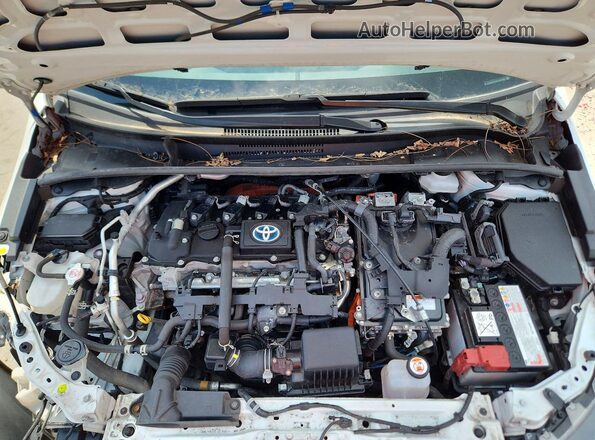 JTDBDMHE2RJ009987 2024 TOYOTA COROLLA White Вид задньої частини салону