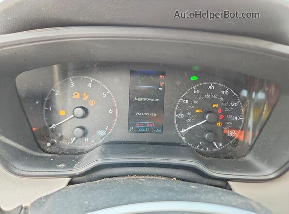 JTDBDMHE2RJ009987 2024 TOYOTA COROLLA White Вид щитка приладів