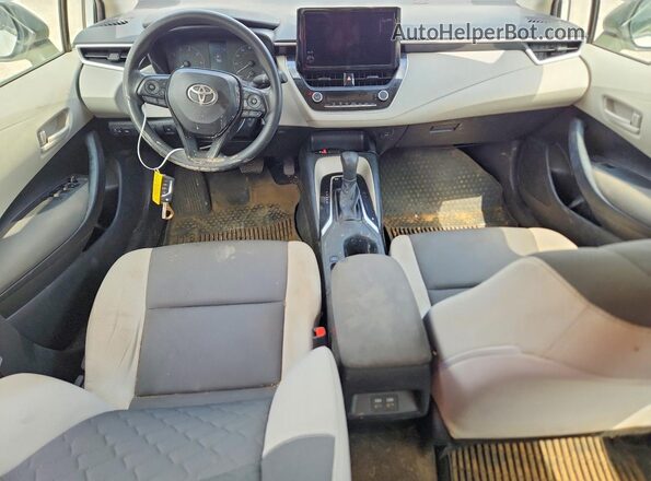 JTDBDMHE2RJ009987 2024 TOYOTA COROLLA White Вид панелі приладів