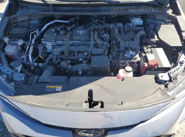 JTDBDMHE3P3000765 2023 TOYOTA COROLLA Blue Вид задньої частини салону