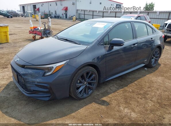 JTDBDMHE4P3007885 2023 TOYOTA COROLLA Gray წინა მარცხენა ხედი სამი მეოთხედიდან