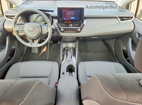 JTDBDMHE4T3027113 2026 TOYOTA COROLLA Gray Widok deski rozdzielczej