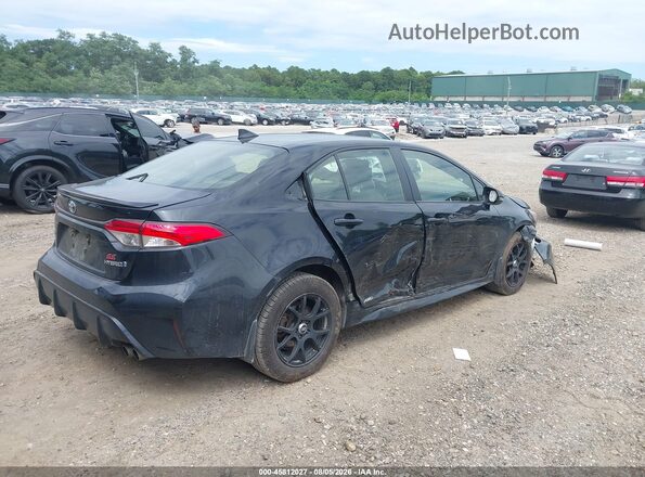 JTDBDMHE7P3006052 2023 TOYOTA COROLLA Black Tył prawy