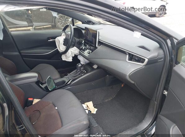JTDBDMHE7P3006052 2023 TOYOTA COROLLA Black Widok wnętrza z przodu