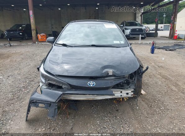 JTDBDMHE7P3006052 2023 TOYOTA COROLLA Black Widok zestawu wskaźników