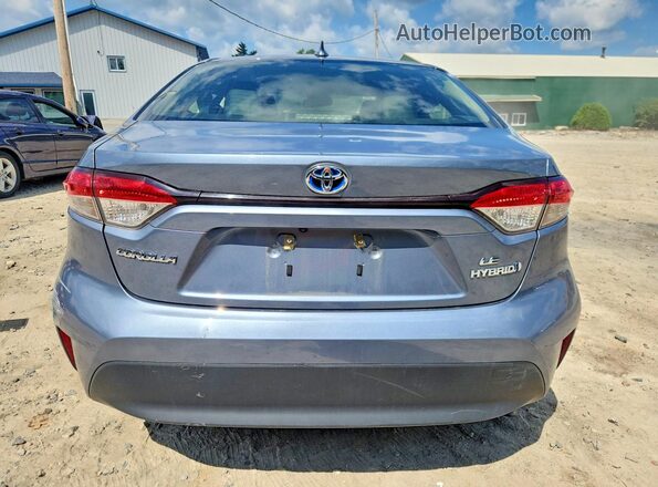 JTDBDMHE7PJ003163 2023 TOYOTA COROLLA Blue უკანა ხედი