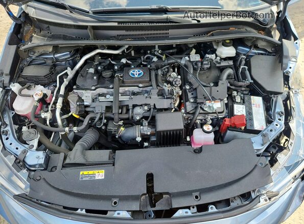 JTDBDMHE7PJ003163 2023 TOYOTA COROLLA Blue უკანა სალონის ხედი