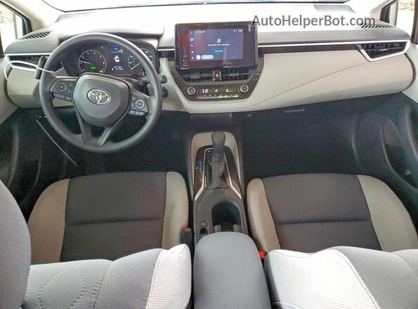 JTDBDMHE7S3025922 2025 TOYOTA COROLLA White Vista del salpicadero