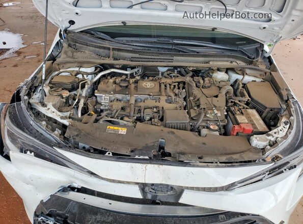 JTDBDMHE7S3025922 2025 TOYOTA COROLLA White Vista interior trasera