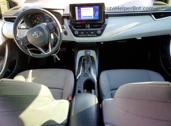 JTDBDMHE8P3000633 2023 TOYOTA COROLLA Red Dashboard view