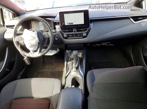 JTDBDMHE8PJ003625 2023 TOYOTA COROLLA Red Vista del salpicadero