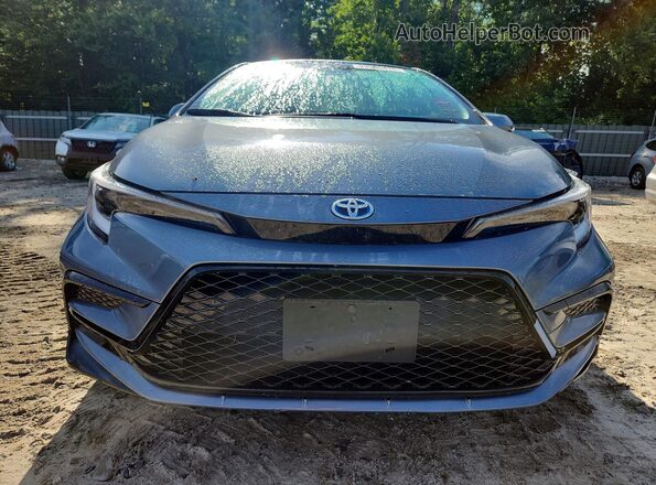 JTDBDMHE9P3002469 2023 TOYOTA COROLLA Silver წინა ხედი